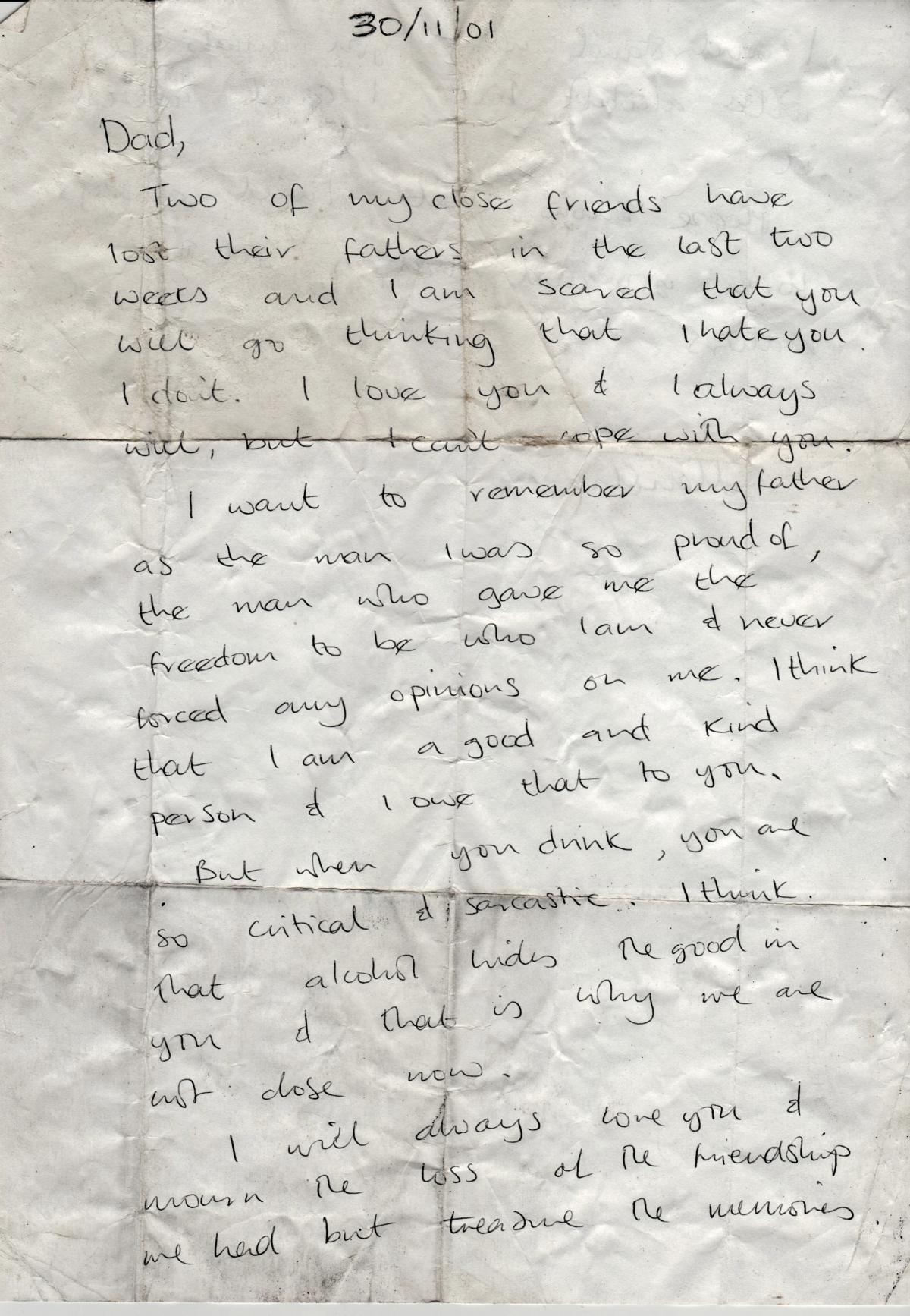 Letter to my dad